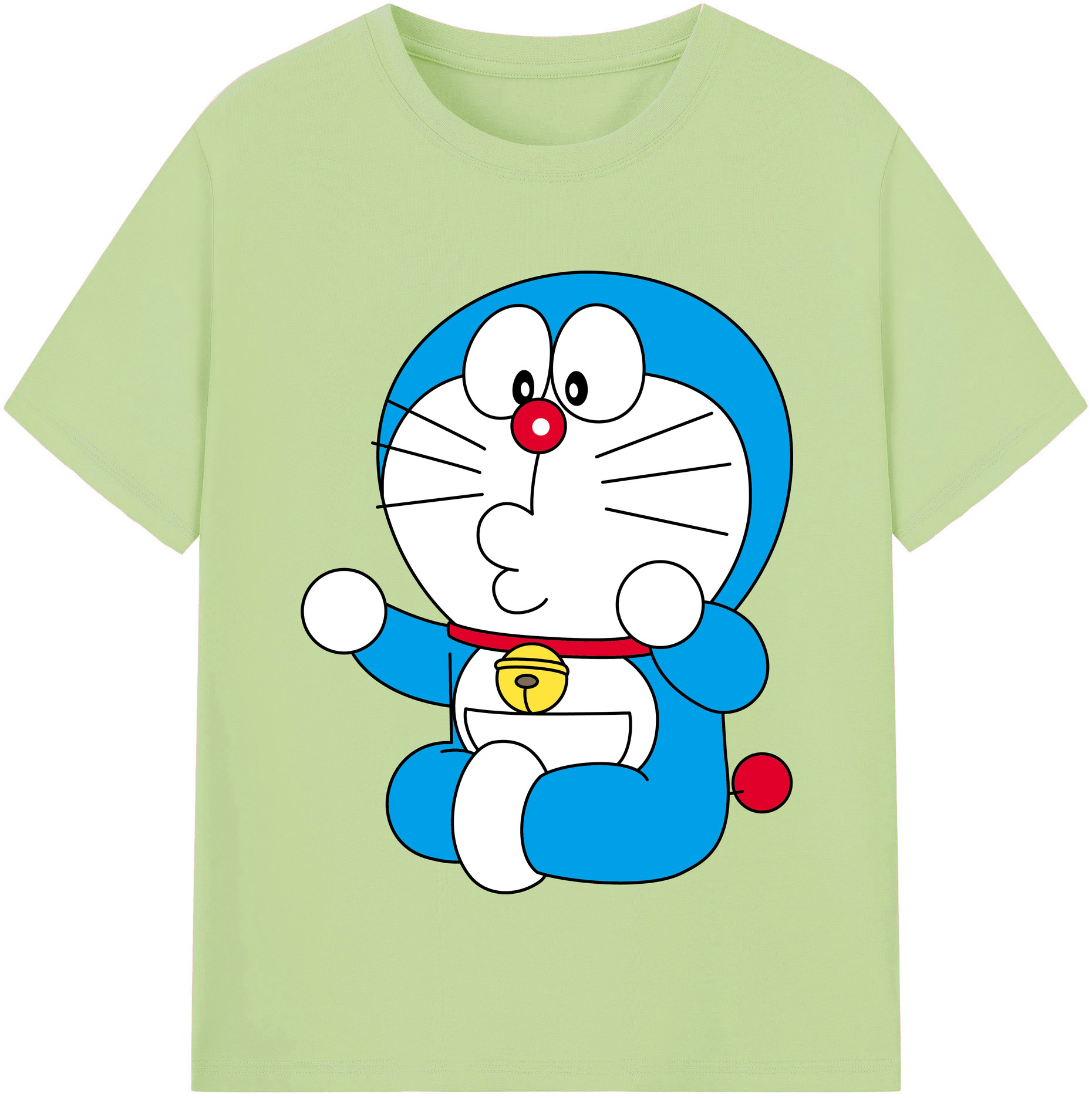（画像用） ドラえもん Doraemon 綿100％半袖Tシャツ（フロントプリント）